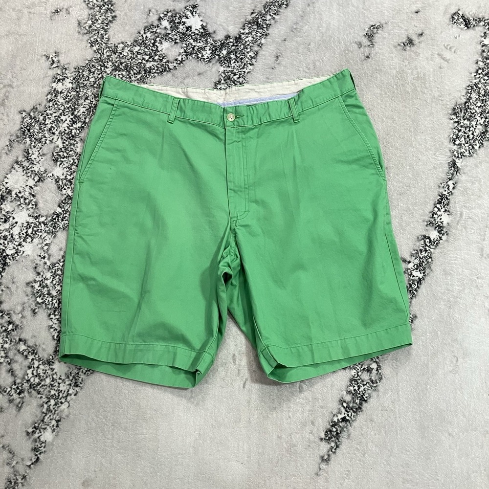 Bills Khakis Parker Shorts Mens Size 40 Green Trim Fit Made USA Cotton Chino